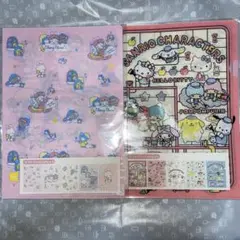 サンリオキャラクターズ　チアリーチャム　クリアファイル　10枚セット
