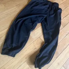 ブラックロングパンツ ポリエステル製