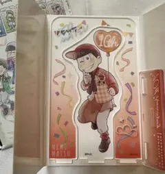 おそ松さん ビッグアクリルスタンド　おそ松　10周年　メモ松