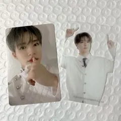 ジェノ　トレカ　セット　シーグリ　jeno photo card set