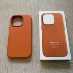 iPhone 14 Pro 純正レザーケース
