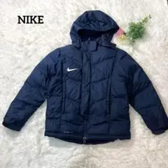 ナイキ　NIKE　ダウンジャケット　アウター　キッズ　S　ネイビー　1568