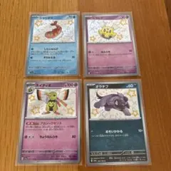 ポケモンカード ネイティオ　シャリタツ　オラチフ　ヒラヒナ s 色違い4枚セット