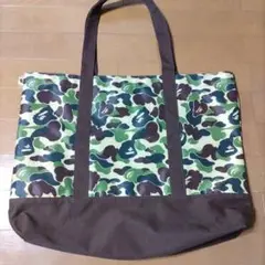 A Bathing Ape アベイシングエイプ BAPEカモ柄トートバッグ大容量