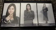 金川紗耶 生写真 コンプ ファーニット＋キャミワンピ