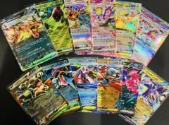 ポケカ 人気RR 12枚まとめ売り ピカチュウex リザードンex他