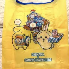 ちいかわ×サンリオキャラクターズ エコバッグ ガチャ うさぎ ポムポムプリン