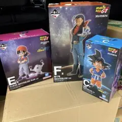 Z*N様 一番くじ ドラゴンボールGT フィギュア 3種セット C.E.F賞