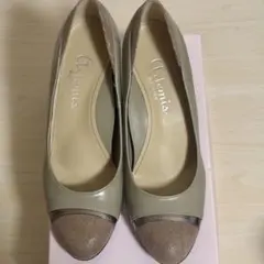 Artemis by DIANA 23cm グレー ハイヒール パンプス