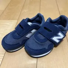美品！New Balance ネイビー スニーカー　15.5㎝