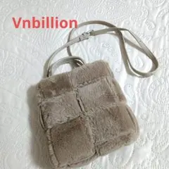 Vnbillion/2wayショルダーバッグ/フェイクファー/美品