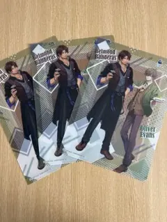 【くら寿司】にじさんじ＊クリアファイル 同種3枚セット