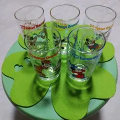 ＊*＊様 Tokyo Disneyland ミッキーマウスガラスコップ 5個セッ