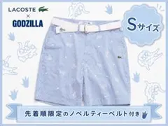 LACOSTE GODZILLA コラボ ショートパンツ グレー Mサイズ - メルカリ