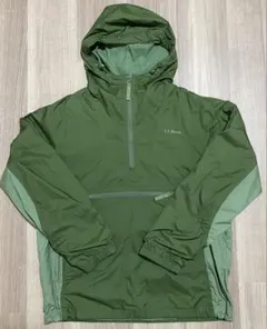 L.L.Bean フード付きプルオーバー　アノラックパーカー　ナイロンジャケット