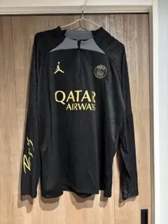 Jordan パリ・サンジェルマン ジャージ 黒　トップス