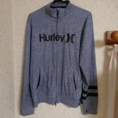 期間限定価格Hurley ラッシュガード ジップアップパーカー ブルー