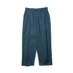 Cootie C/R TWILL RAZA 1TUCK TROUSERS
