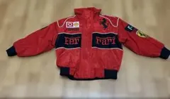 Ferrari キッズ ボンバージャケット 赤
