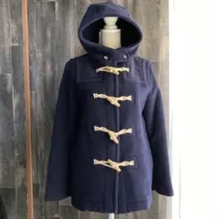 OLD ENGLAND 美品 ダ ダッフルコート ウール 厚手 ネイビー 濃紺のサムネイル