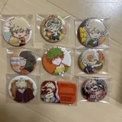 僕のヒーローアカデミア 爆豪勝己 缶バッジ 9個セット、ばら売り不可