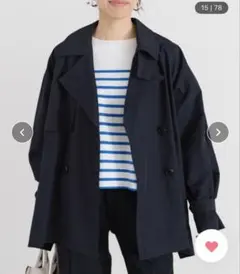 2026年最新】iena ポプリンオーバーショートコートの人気アイテム