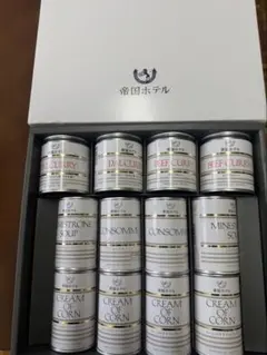 ホテルオークラ スープ缶詰 8缶セット OKM-8 ギフト箱入り 未開封