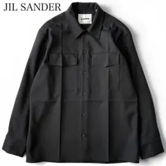 未使用】JIL SANDER SHIRT 106 ウール シャツブルゾン 44 - メルカリ