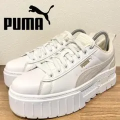 PUMA LEATHER MAYZE WNS プーマ レザー メイズ ホワイト