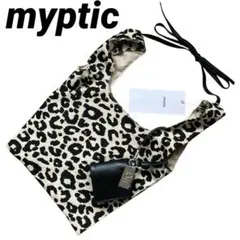 【未使用】 myptic レオパード柄 トートバッグ コインケース付き タグ付のサムネイル