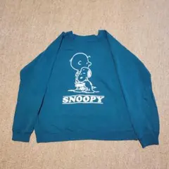 ヤ*ー様 サンフェード 90sビンテージ Hanesスウェット L スヌーピー ヤ*ー様 サンフェード 90sビンテージ Hanesスウェット L スヌーピー