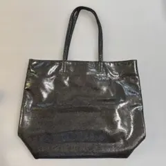 A4 縦型　トートバッグ　大容量　メタリック