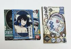 鬼滅の刃 嘴平伊之助 缶バッジ2個セット