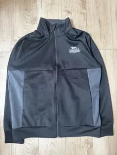 【美品】LONSDALE トラックジャケット　ジャージ　黒✖️グレー　メンズ　Mのサムネイル