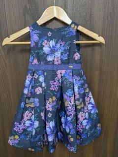 ANNA SUI Mini 花柄ノースリーブワンピース