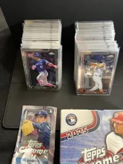 新*★様 Topps Chrome 2025 MLBベースカードセット１２０枚