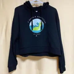 Apex Legends ネッシー出現 クロップドパーカー ブラック L