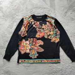 VIVIENNE TAM ヴィヴィアンタム パワーネットトップス ネイビー XS