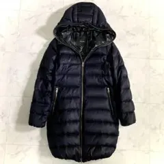 デュベティカ 現行タグ ロングダウン ace wool ネイビー 38