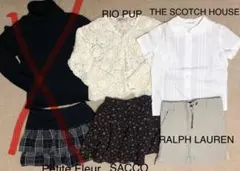 女の子 110cm服 4点まとめ売り(RALPH LAUREN含む)