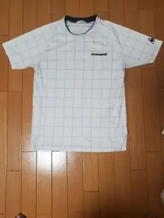 ルコックスポルティフチェック柄 Tシャツ Lサイズ