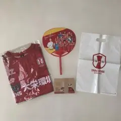 【新品・未開封】hummel INAC KOBE 赤 シャツ キッズサイズM