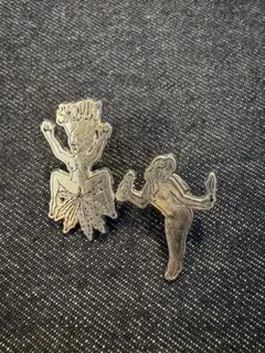 WACKO MARIA ピンバッジ PINS ピンズ セット シルバーのサムネイル