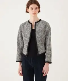 デプレdespresグリッターバルキーツイードジャケットトゥモローランド