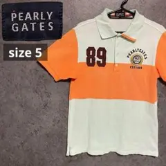 PEARLY GATES パーリーゲイツ ゴルフウェア ポロシャツ ボーダー