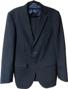 ORIHICA 黒　ストライプ　テーラードジャケット