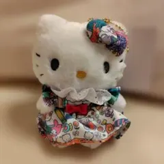 サンリオ展FINAL ラッピング柄マスコットキーホルダーハローキティ 2個セット サンリオ展FINAL ラッピング柄マスコットキーホルダーハローキティ 2個