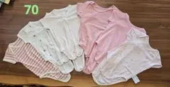 UNIQLO他 ベビー肌着セット 70