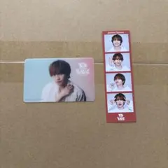 なにわ男子 藤原丈一郎 BONBONVOYAGE クリアソロカード フォトカード