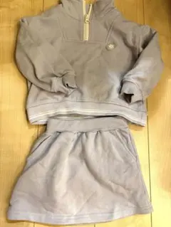 プティマイン　ハーフジップ　セットアップ